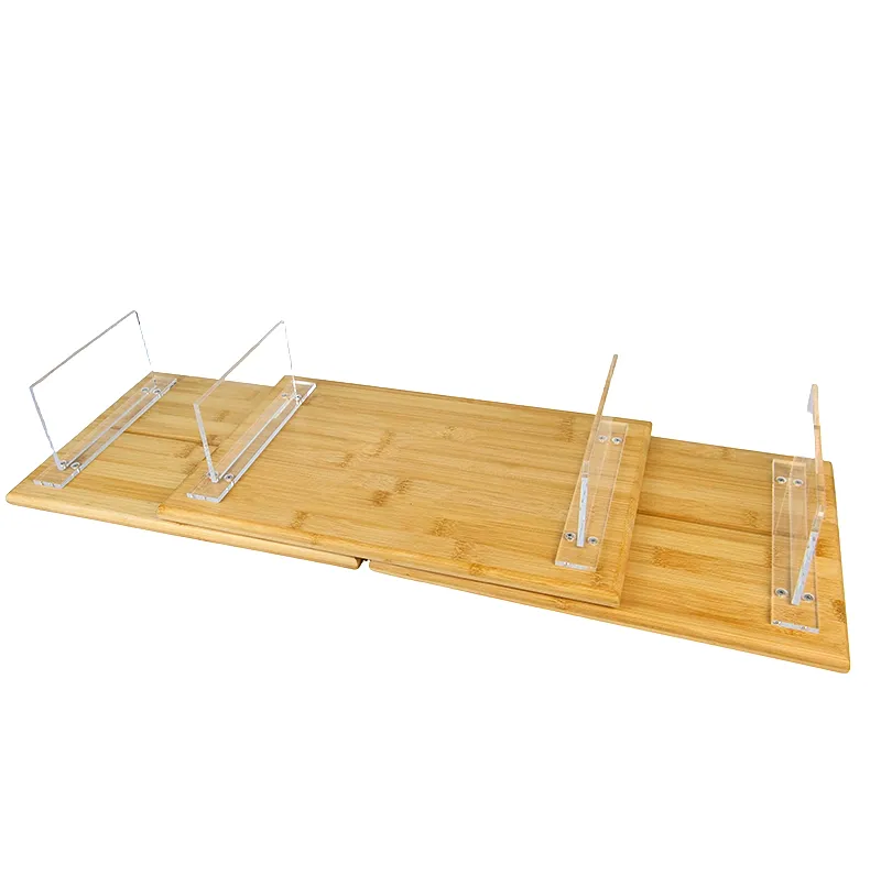 Bamboo Adjustable Laptop Rack