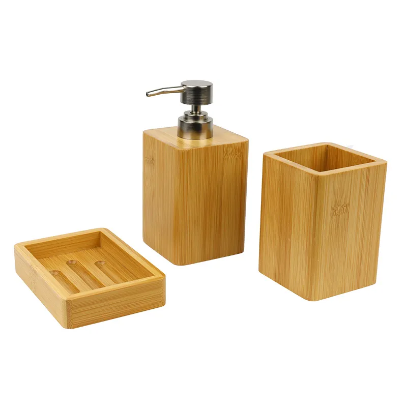 Bamboo Bathroom Accessories