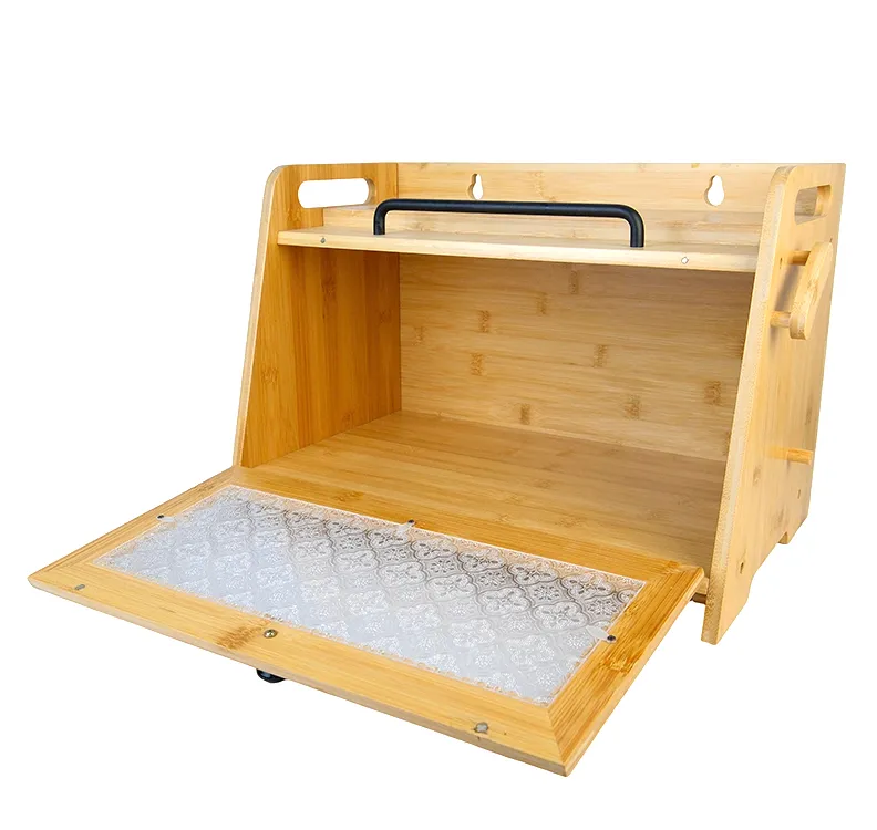 Bamboo Bread Box