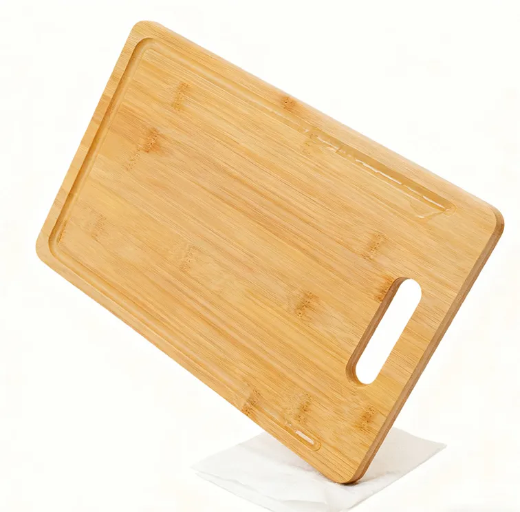 Bamboo Cutting Board with Groove