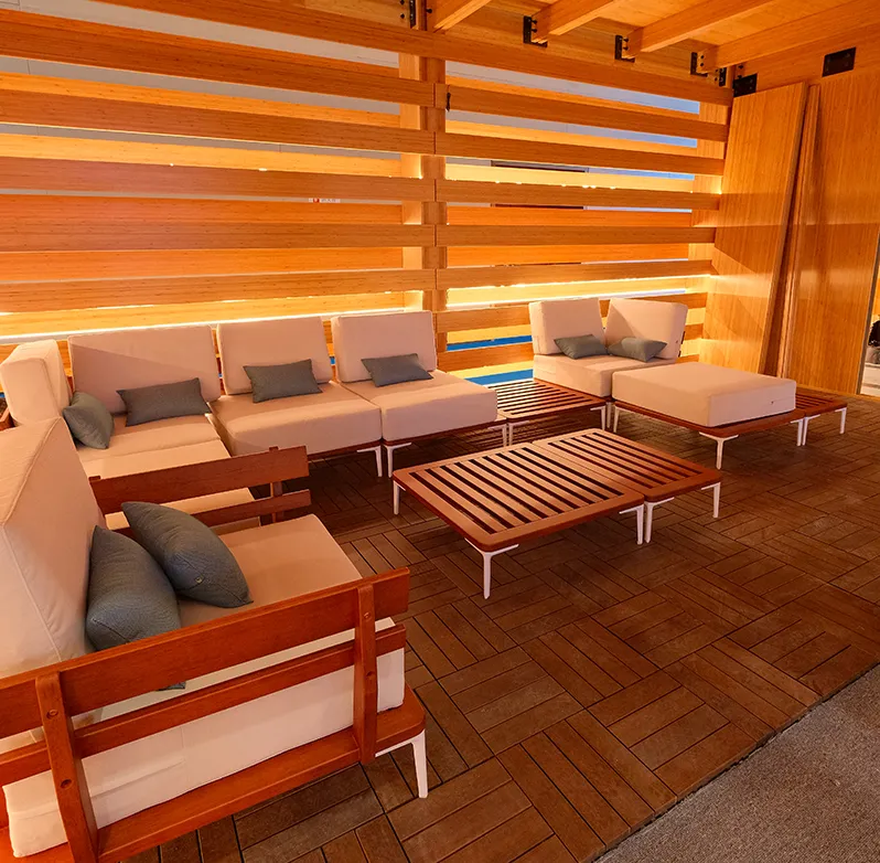 Bamboo Lounge Sofa