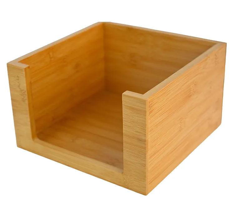 Bamboo Open Storage Box