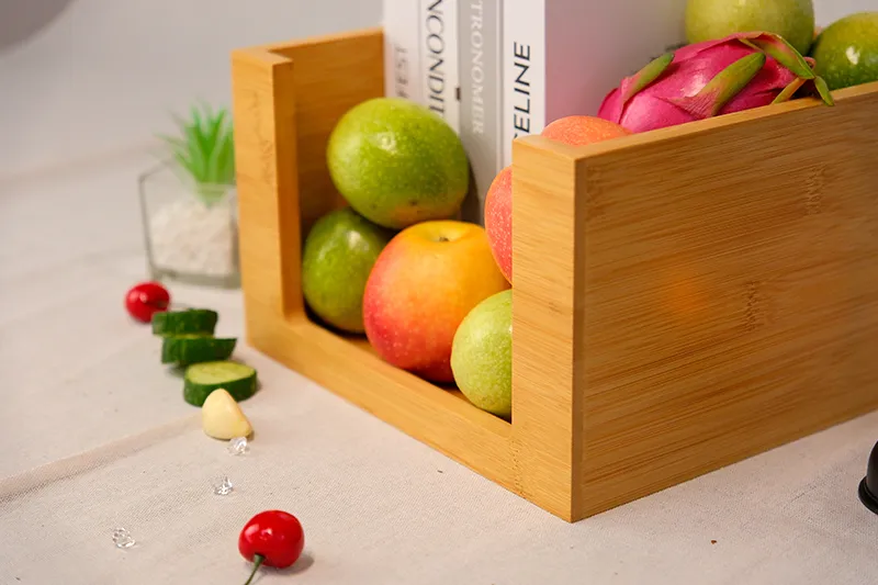 Bamboo Open Storage Box