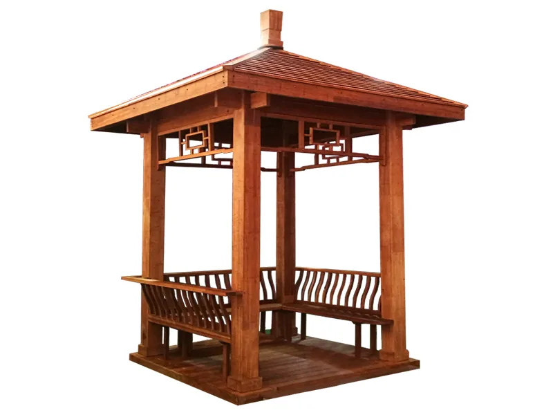 Bamboo Pergola-Resort