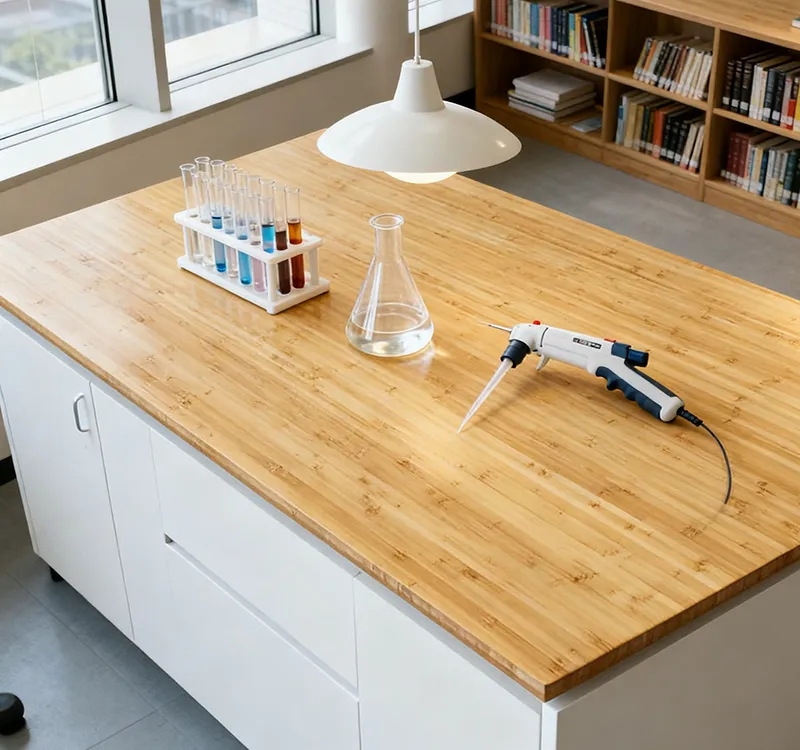 Bamboo School Laboratory Tabletop