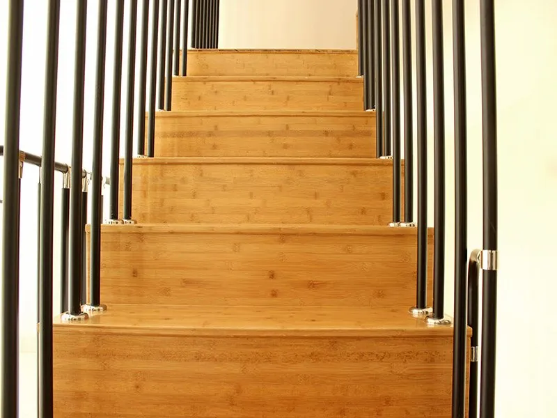 Bambustreppe – Haus