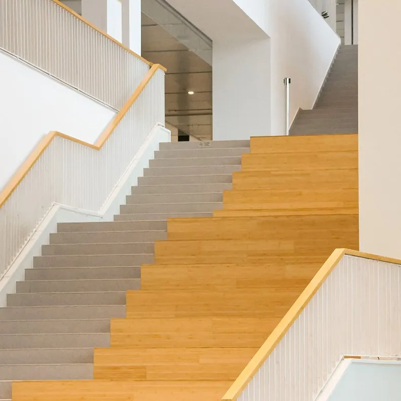 Bamboo Staircase - University