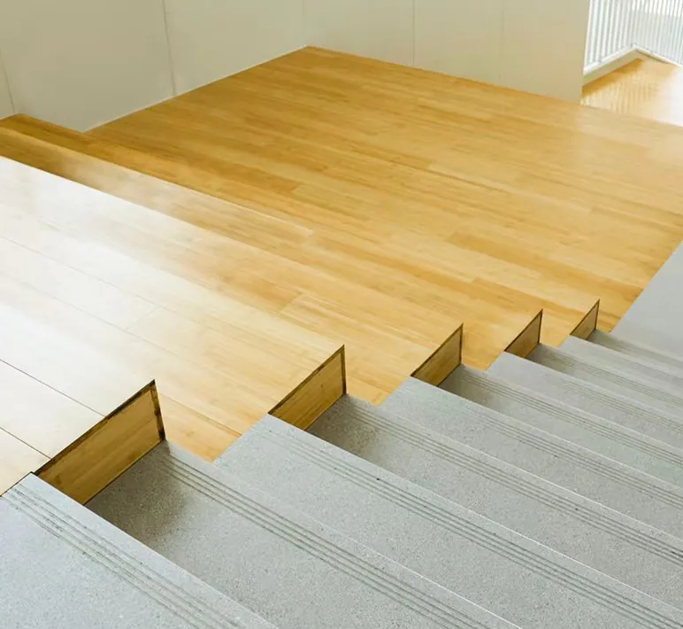 Bamboo Staircase - University