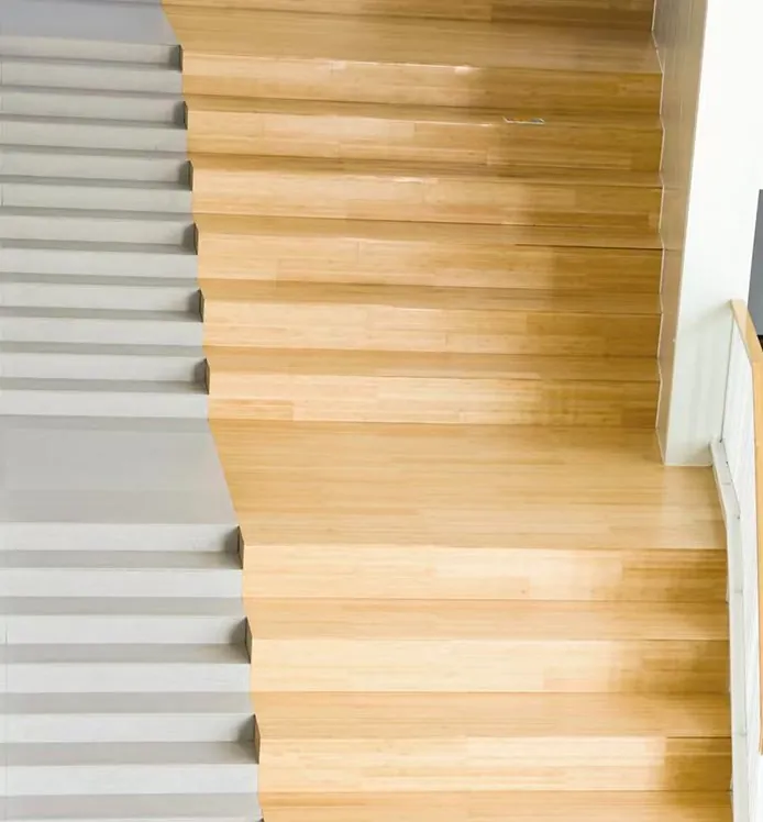 Bamboo Staircase - University