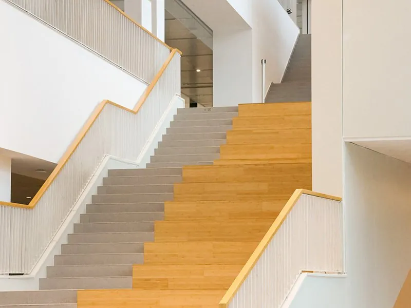 Bamboo Staircase - University