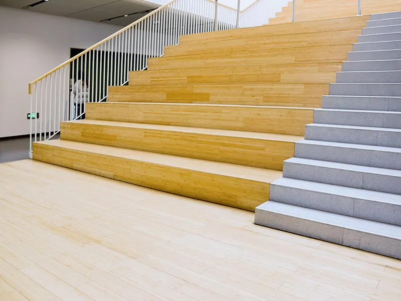 Bamboo Staircase - University