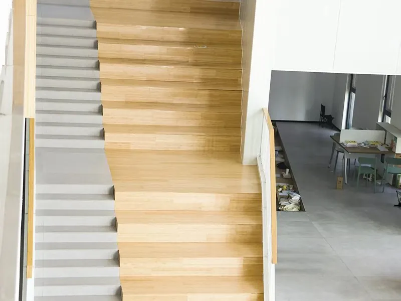 Bamboo Staircase - University
