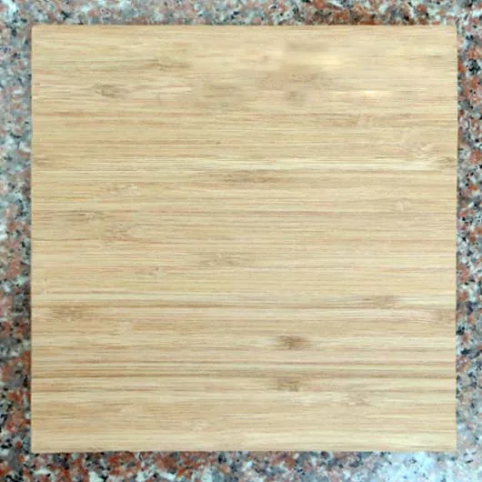 Bamboo Table Top Panel - Natural Colour