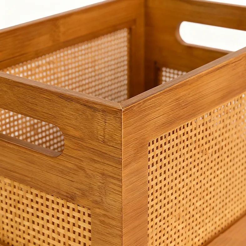 Bamboo Woven Storage Box