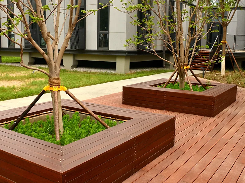 Custom Densified Bamboo Tree Surround