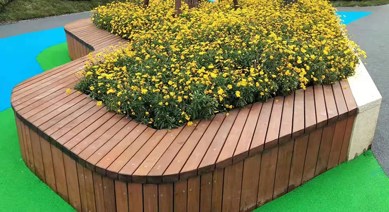 حاجز شجرة من الخيزران المكثّف حسب الطلب