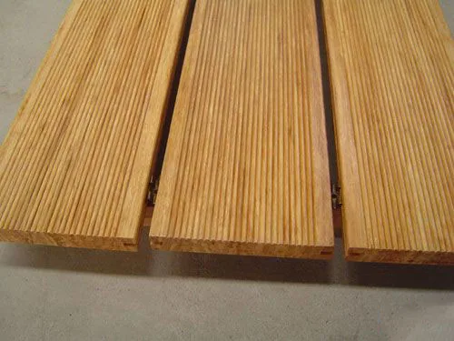 Platte aus verdichtetem Bambus – Naturfarbe