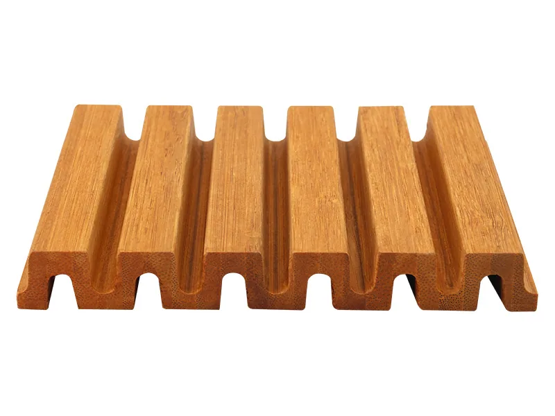 Embossed Bamboo Wall Panel (Castellated Profile)
