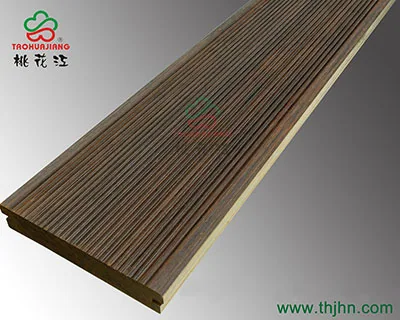 Placage de bambou pressé à plat – carbonisé