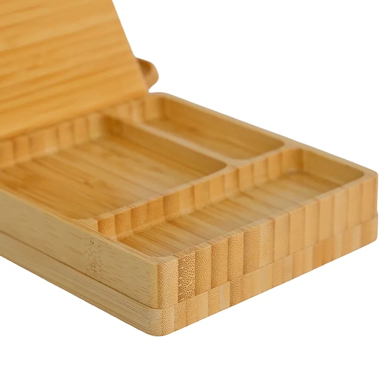 Multi-functional Bamboo Pen Holder