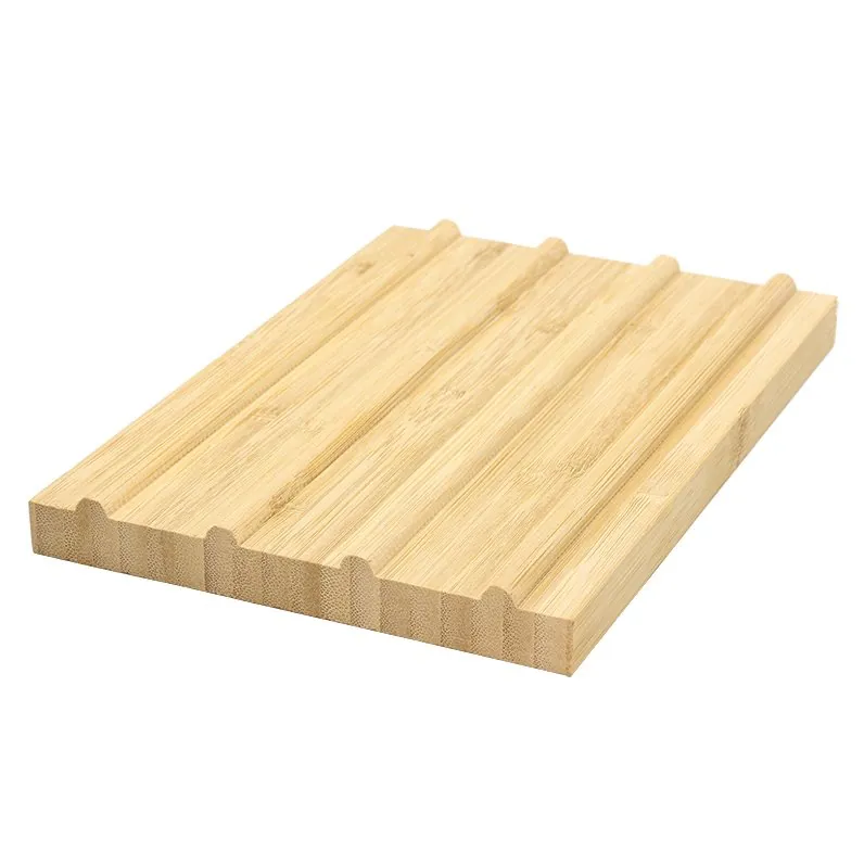 Round Dot Line Bamboo Wall Panel