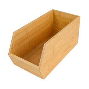 Bamboo Short Mouth Storage Box