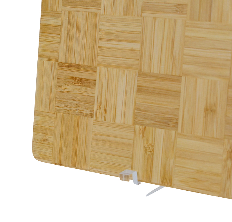 Pattern Bamboo Cutting Board with Handle - Image 3