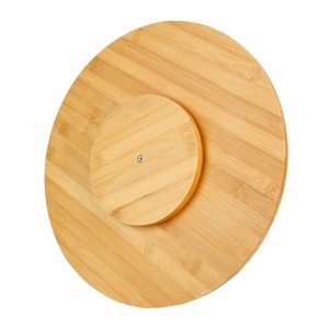 360° Rotating Bamboo Tray