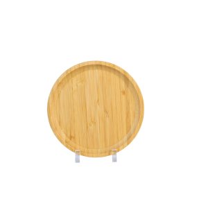 Small Round Bamboo Tray