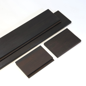 Dark Carbonized Outdoor Strand Woven Bamboo Wall Cladding