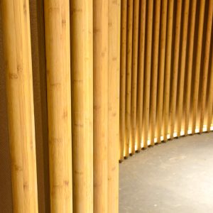 Bamboo Round Grille-Art Gallery