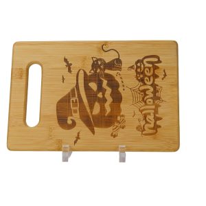 2-piece Halloween Bamboo Cutting Board Set
