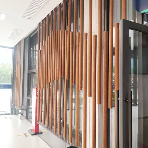 Bamboo Round Grille-Visitor Center