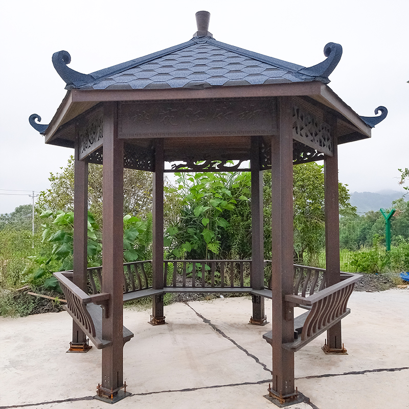 Modern Bamboo Structure Pavilion - Image 2