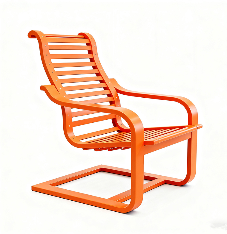 Bamboo Wave Chair - Image 4