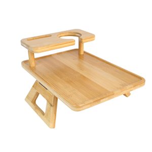 Multi-Functional Bamboo Sofa Tray