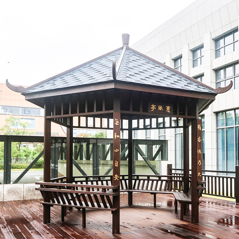Modern Bamboo Structure Pavilion
