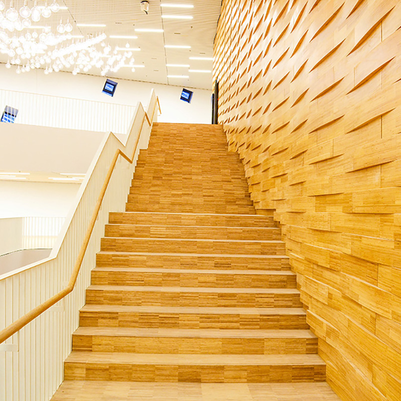 Bamboo Staircase - House