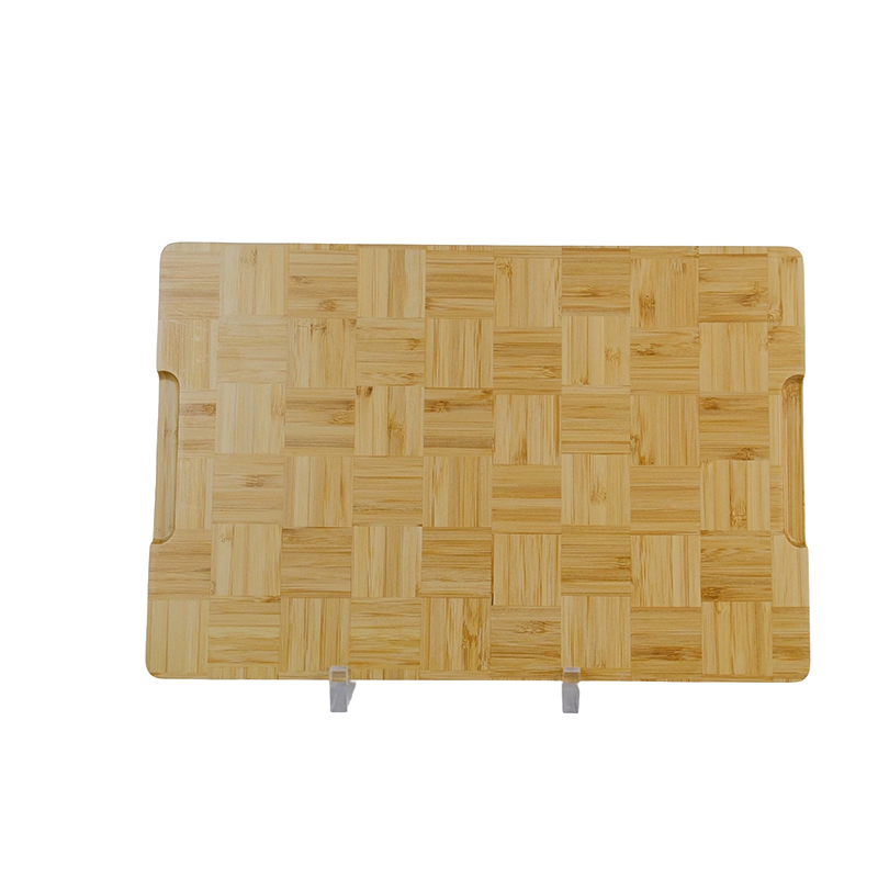 Pattern Bamboo Cutting Board with Handle