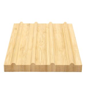 Round Dot Line Bamboo Wall Panel