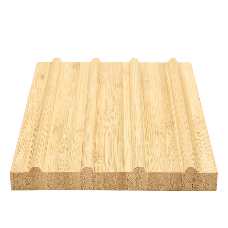 Round Dot Line Bamboo Wall Panel
