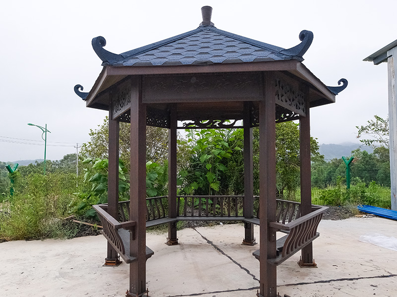 bamboo structure pavilion