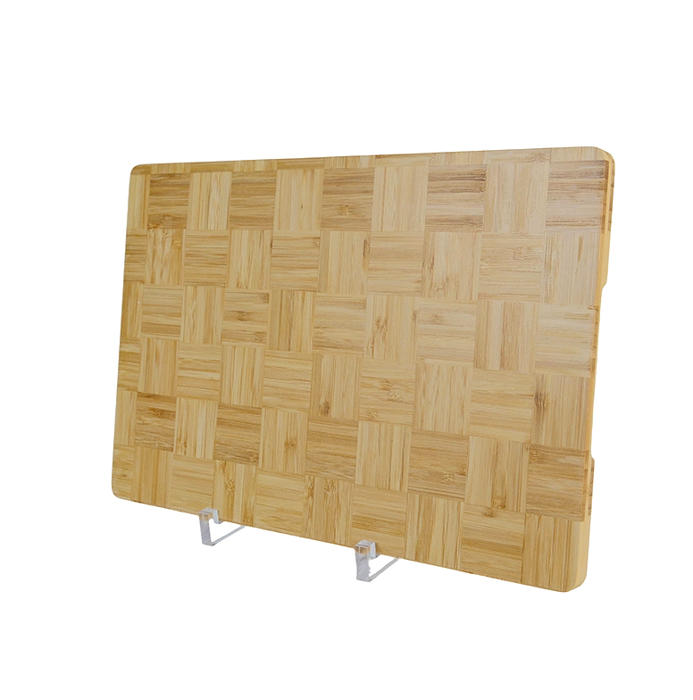 Pattern Bamboo Cutting Board with Handle - Image 2